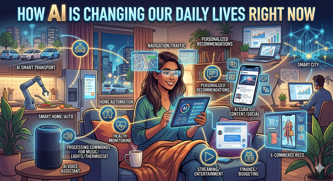How AI is Changing Our Daily Lives Right Now