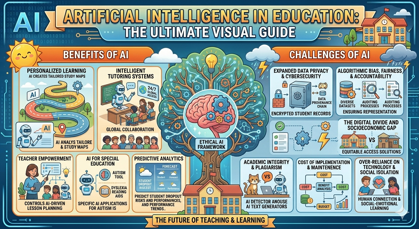 AI in Education: Benefits and Challenges The Complete Beginner’s Guide